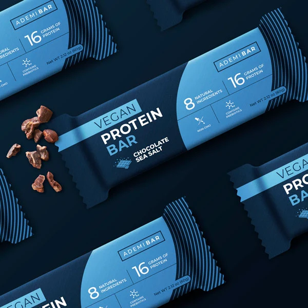 Ademi Bar Food Packaging Design