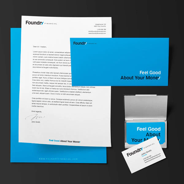 Foundry Financial Brand Identity Design