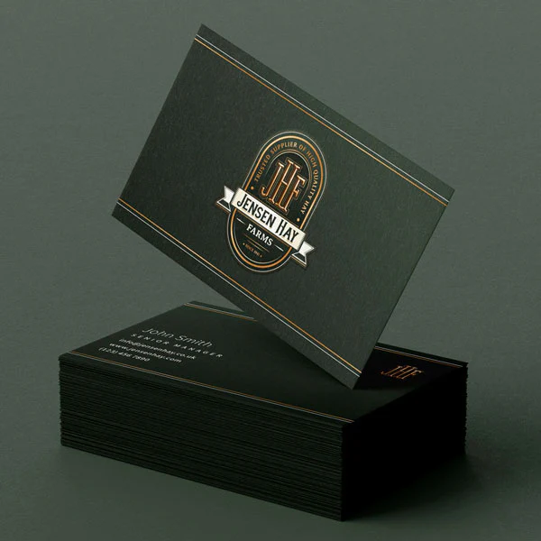 Jensen Hay Farms Business Card Design