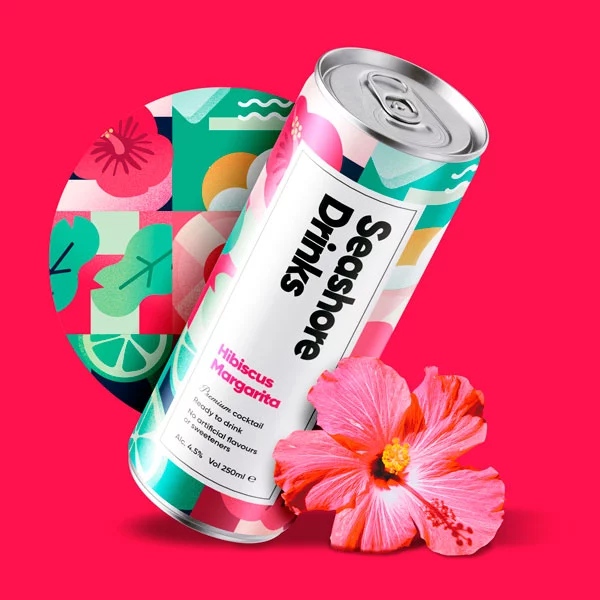 Seashore Can Packaging Design